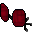 red  cushioned chair