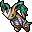 Leafeon Halloween Statue