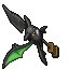 Shiny Crobat Statue