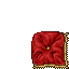 Red Square Pillow