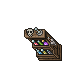 Macabre nurse shelf