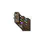 Macabre nurse shelf