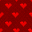 Red Hearts Carpet